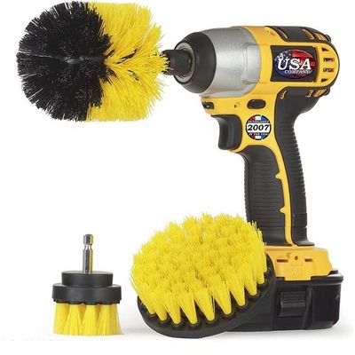 3pcs Power Scrubber Brush Sets Electric Drill Cleaning Brush Tool Для беспроводного бурового комплекта присоединения