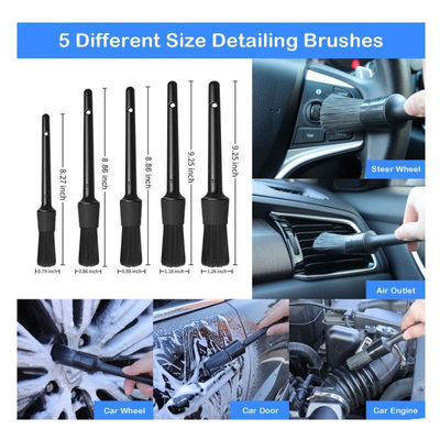18 PCS Авто детализация кисти для чистки автомобильных колес