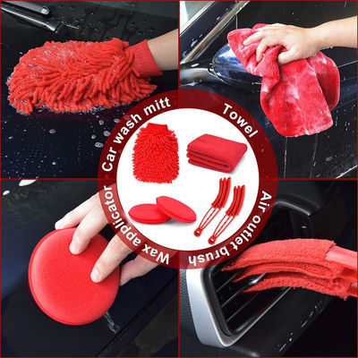 18PCS Автомобильные детальные спин щетки комплект макияж щетки ODM