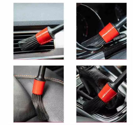 Детальная кисть для автомобиля 5 Pack Авто черная детальная кисть